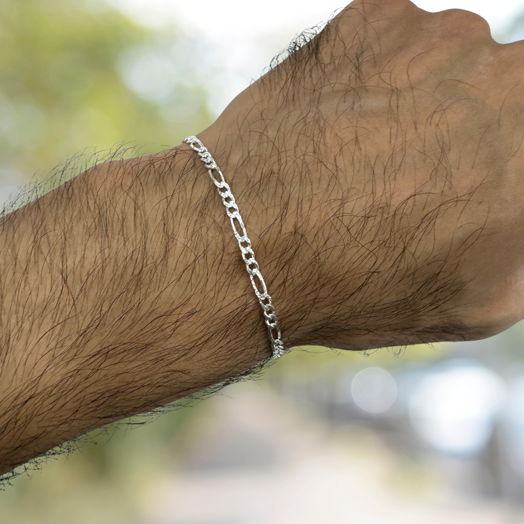 Figaro Chain Bracelet 0.35cm