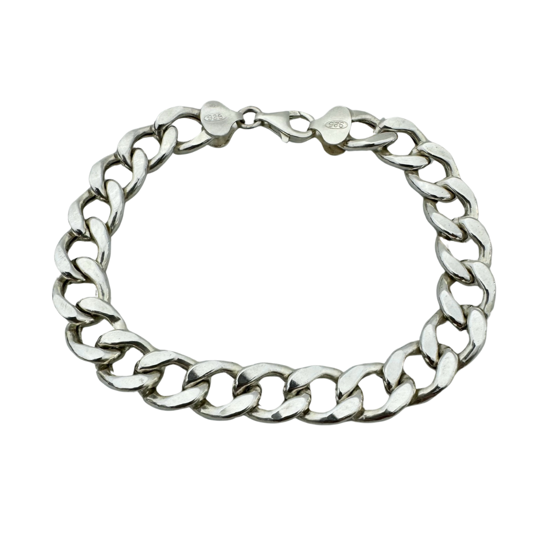 Curb Cuban Empty Chain Bracelet