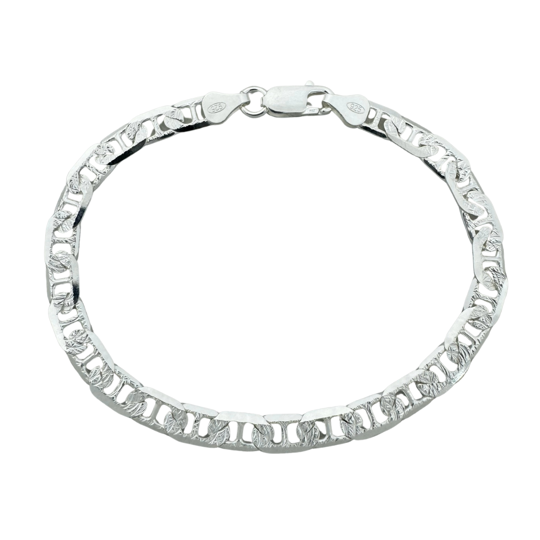 Mariner Anchor Chain Bracelet 0.65cm