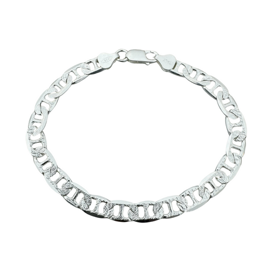 Mariner Anchor Chain Bracelet 0.75cm