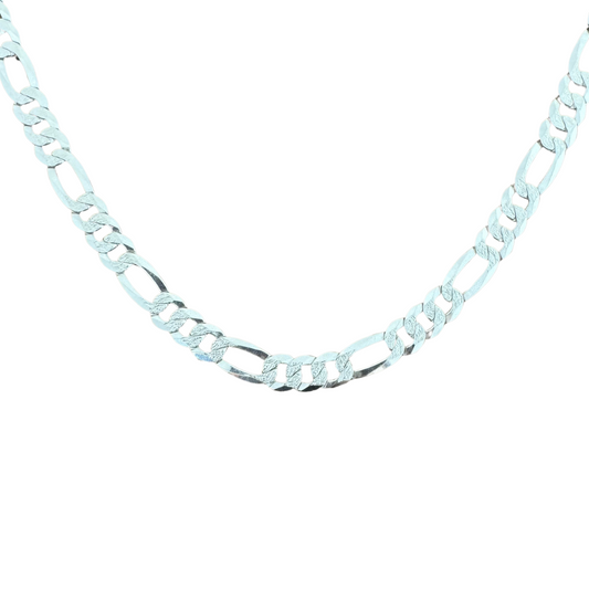 Figaro Chain Silver925 Necklace 1cm
