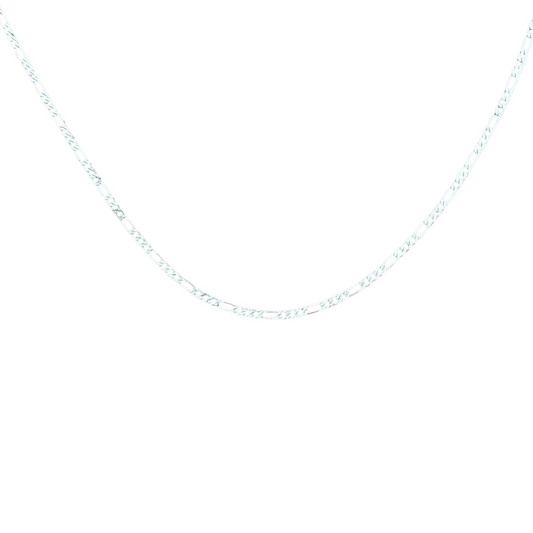Figaro Chain Silver925 Necklace 0.2cm