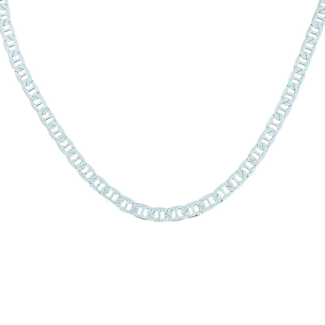 Mariner Anchor Chain silver925 Necklace 0.8cm