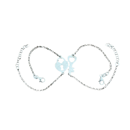 Lock Twins Silver925 Bracelets