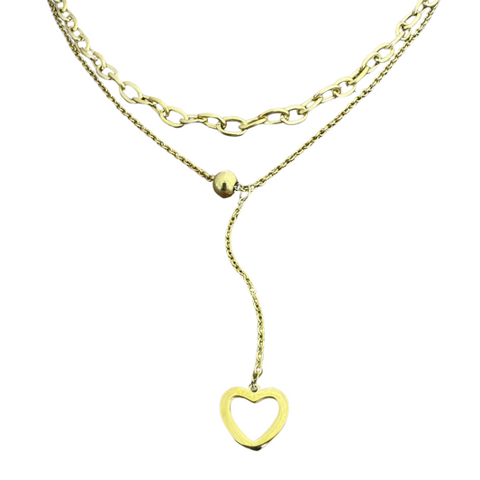 Heart Chain Necklace