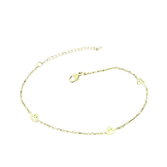 Crown Anklet