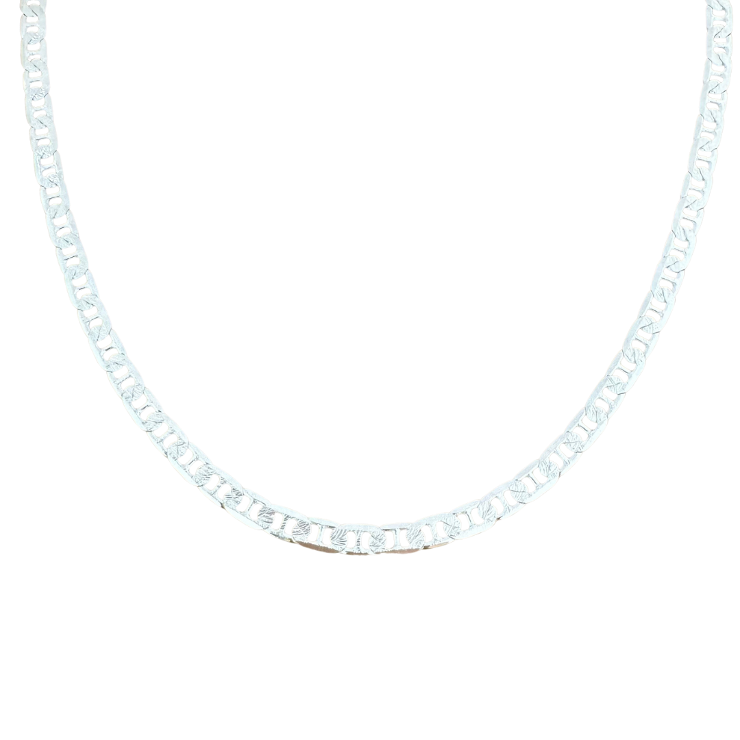 Mariner Anchor Chain silver925 Necklace 0.5cm