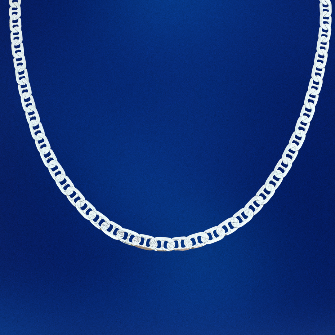 Mariner Anchor Chain silver925 Necklace 0.5cm