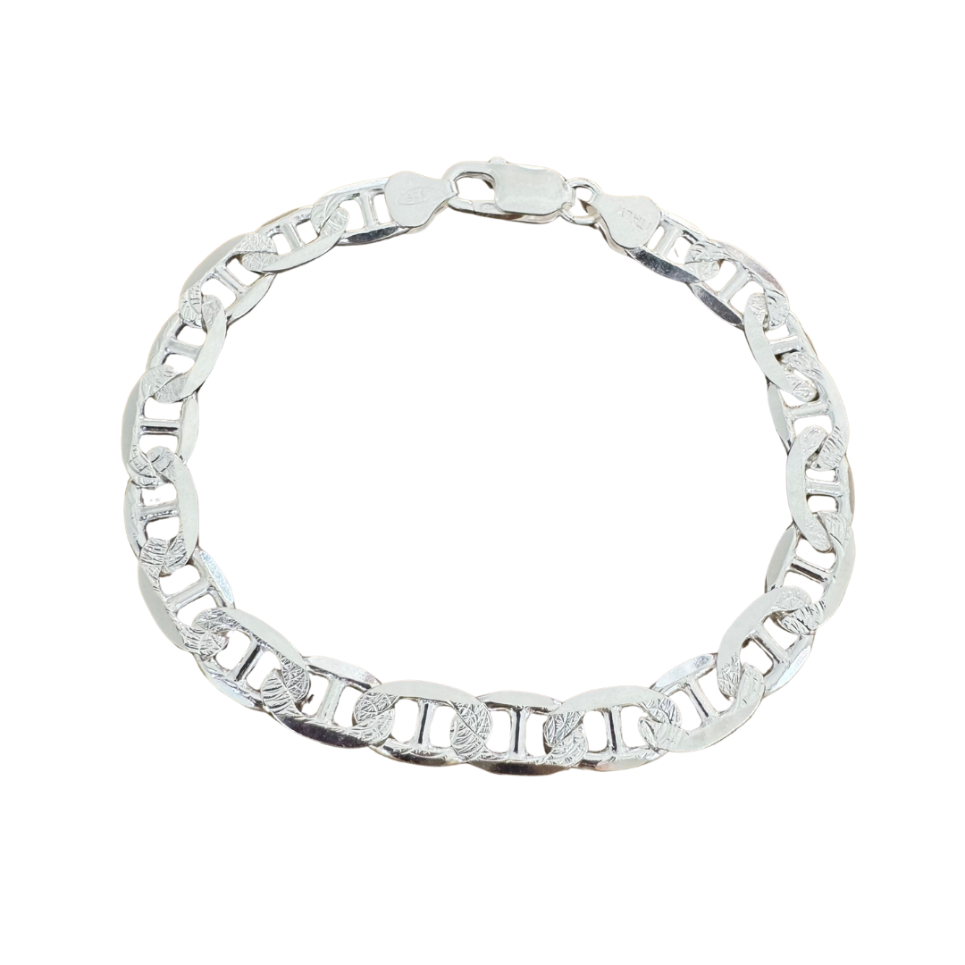 Mariner Anchor Chain Bracelet 0.8cm