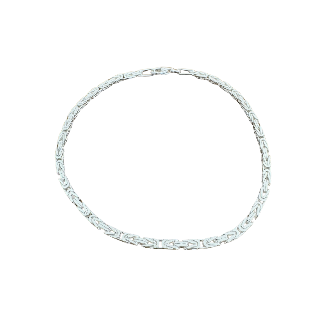 Byzantine Silver925 Bracelet 0.3cm