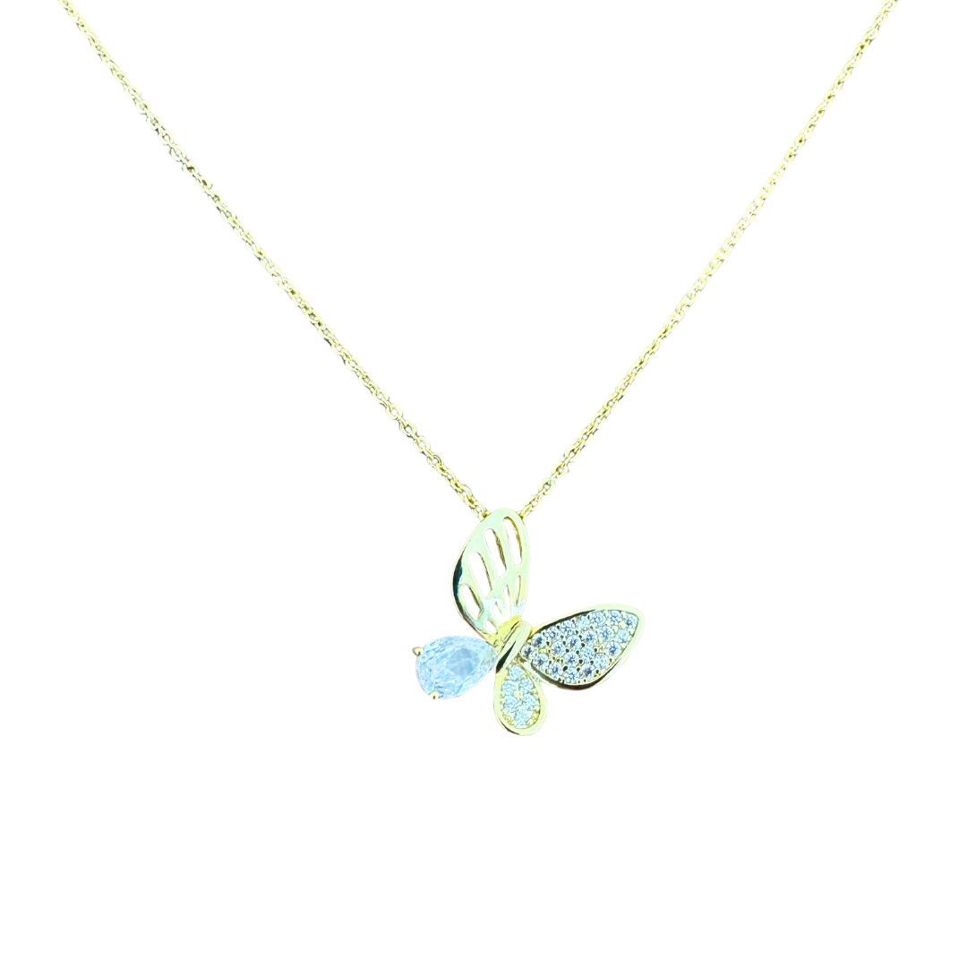 Golden Flutter Necklace