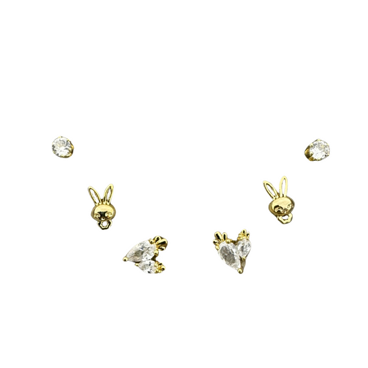 Earring Trio Set
