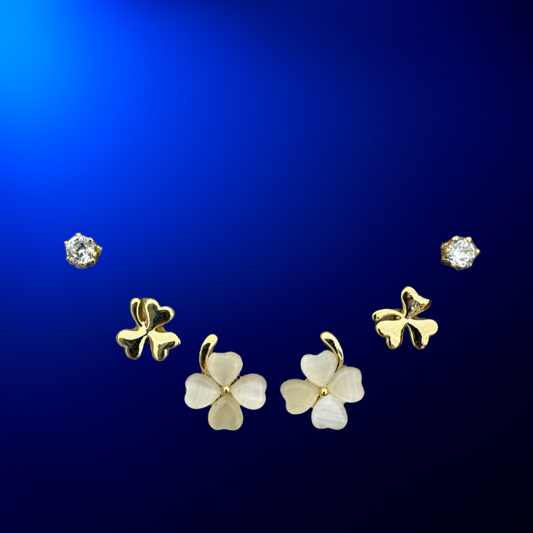 Earring Trio Set