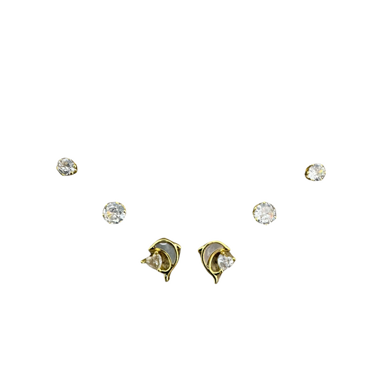 Earring Trio Set