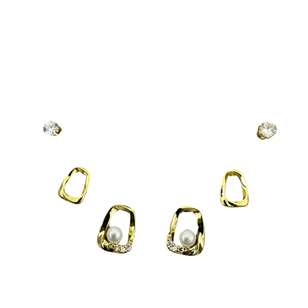 Earring Trio Set