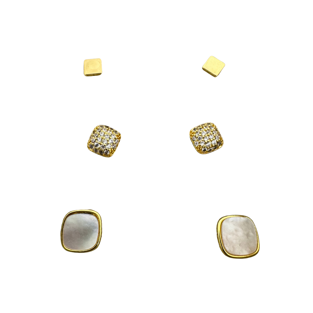 Earring Trio Set