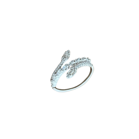 Serpentine Spark Silver925 Ring