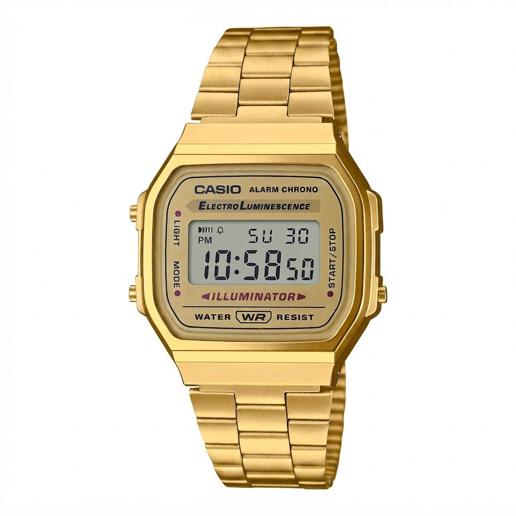 Casio Vintage Unisex A168WG-9