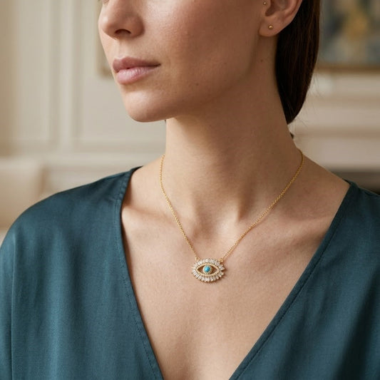 Elyra Eye Necklace