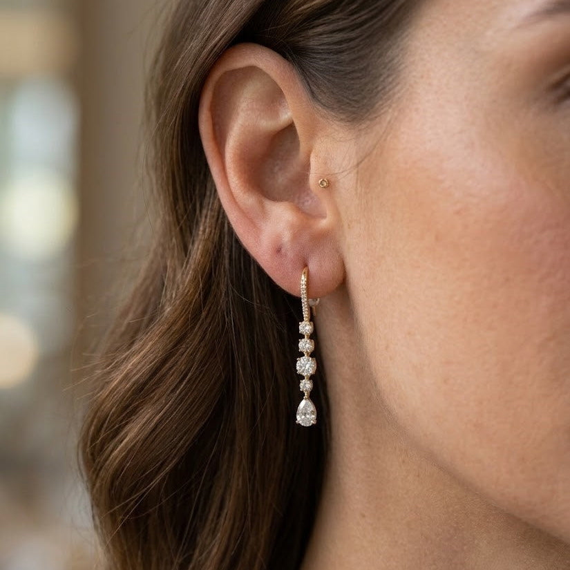 Éclisse Drop Earrings