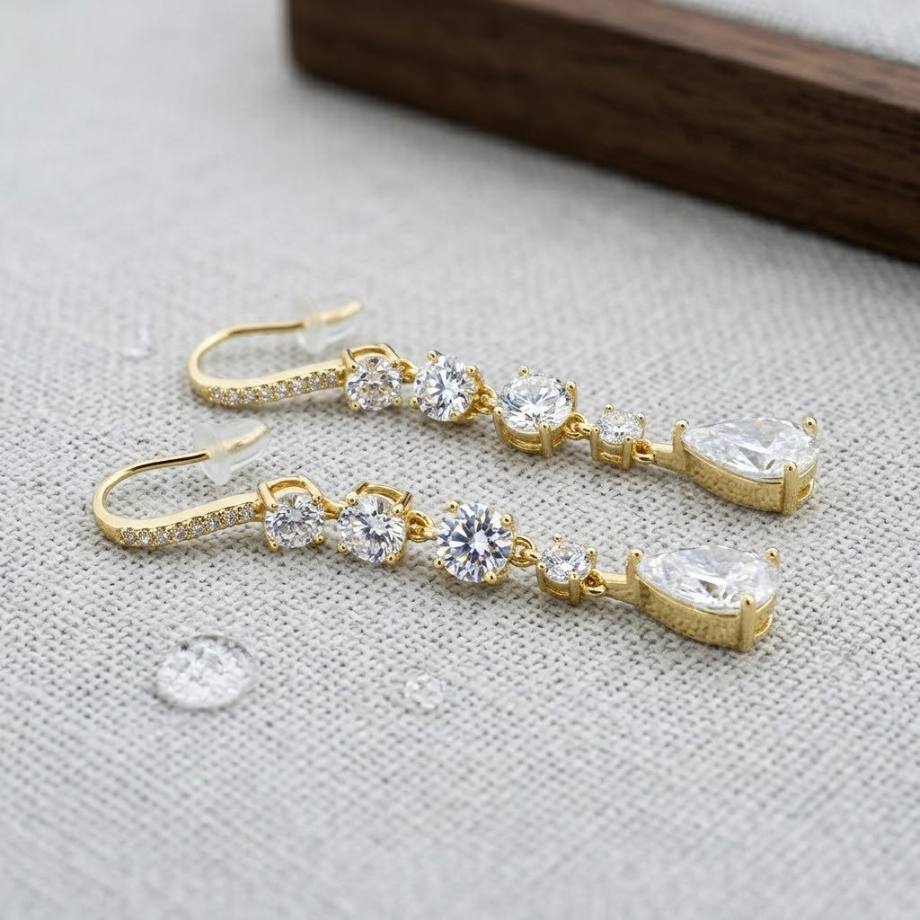Éclisse Drop Earrings